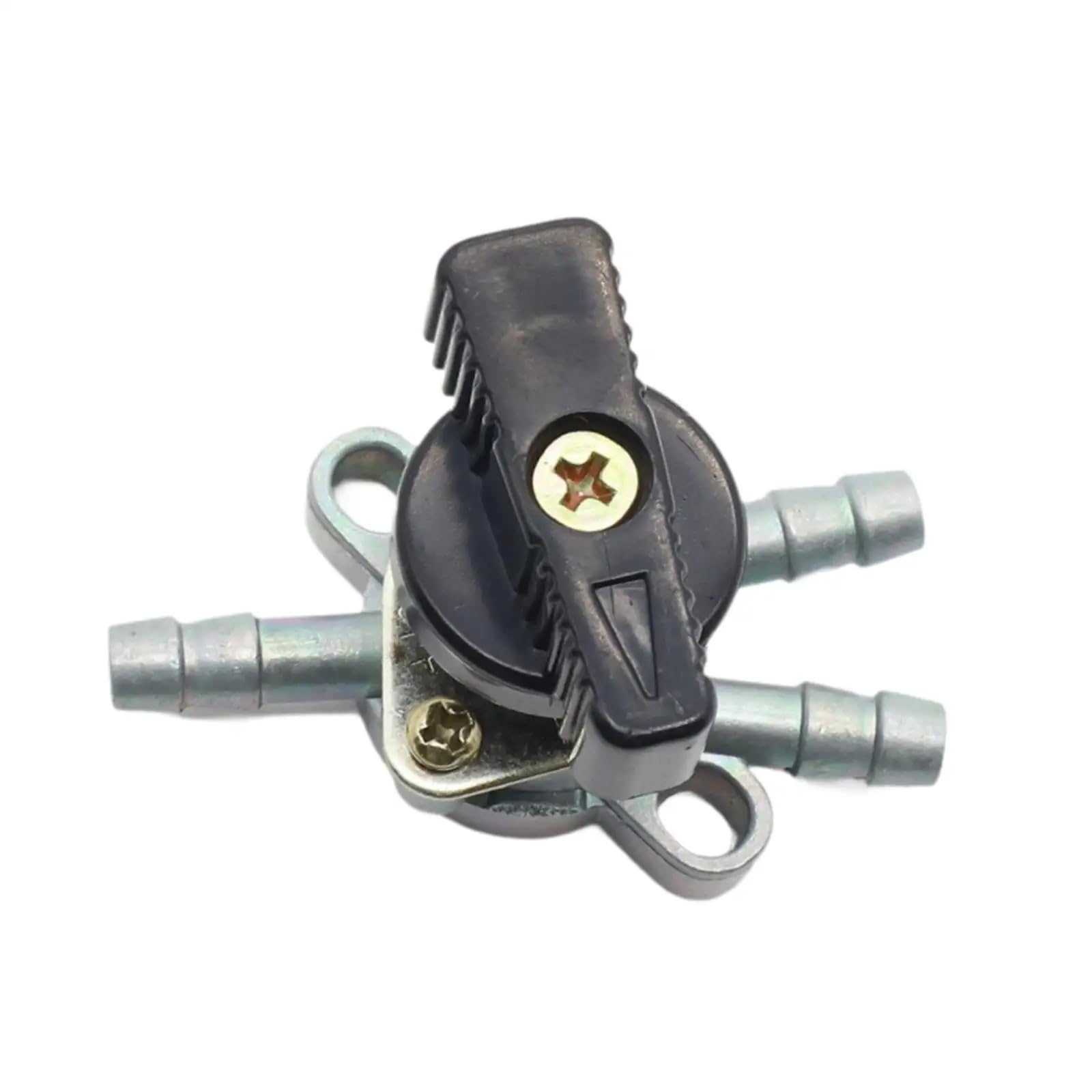 Grifo de tanque combustible 3 vías, llave purga, 2 en 1, accesorio for ATV, válvula resistente