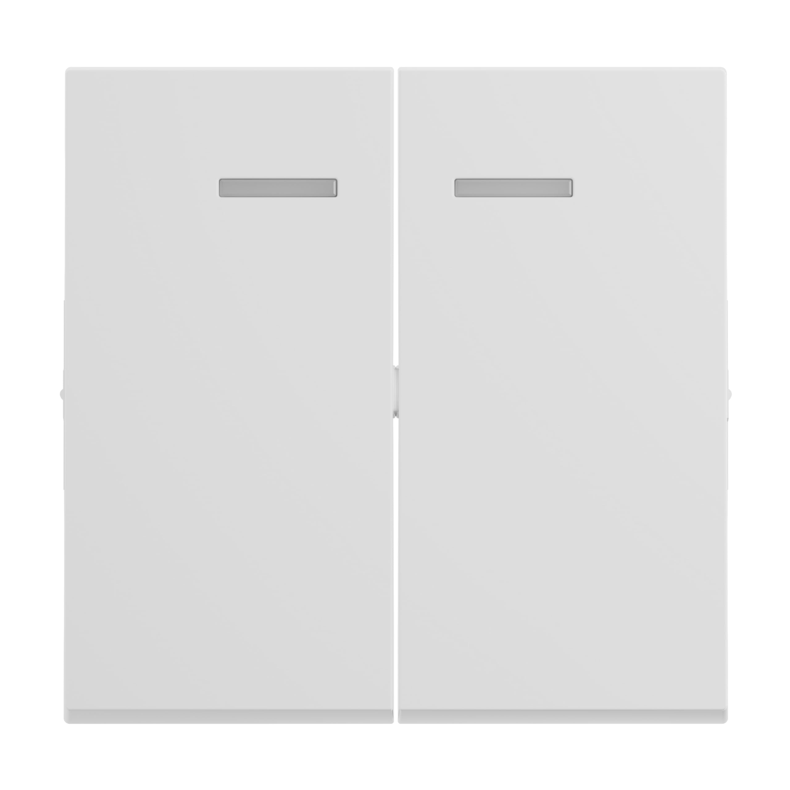 LEGRAND, Seano 765109 Series Rocker for Illuminated Series Switches, Double Toggle Switch and Double Push Button, Switch Cover, Rocker Plate, Colour: Ultra White