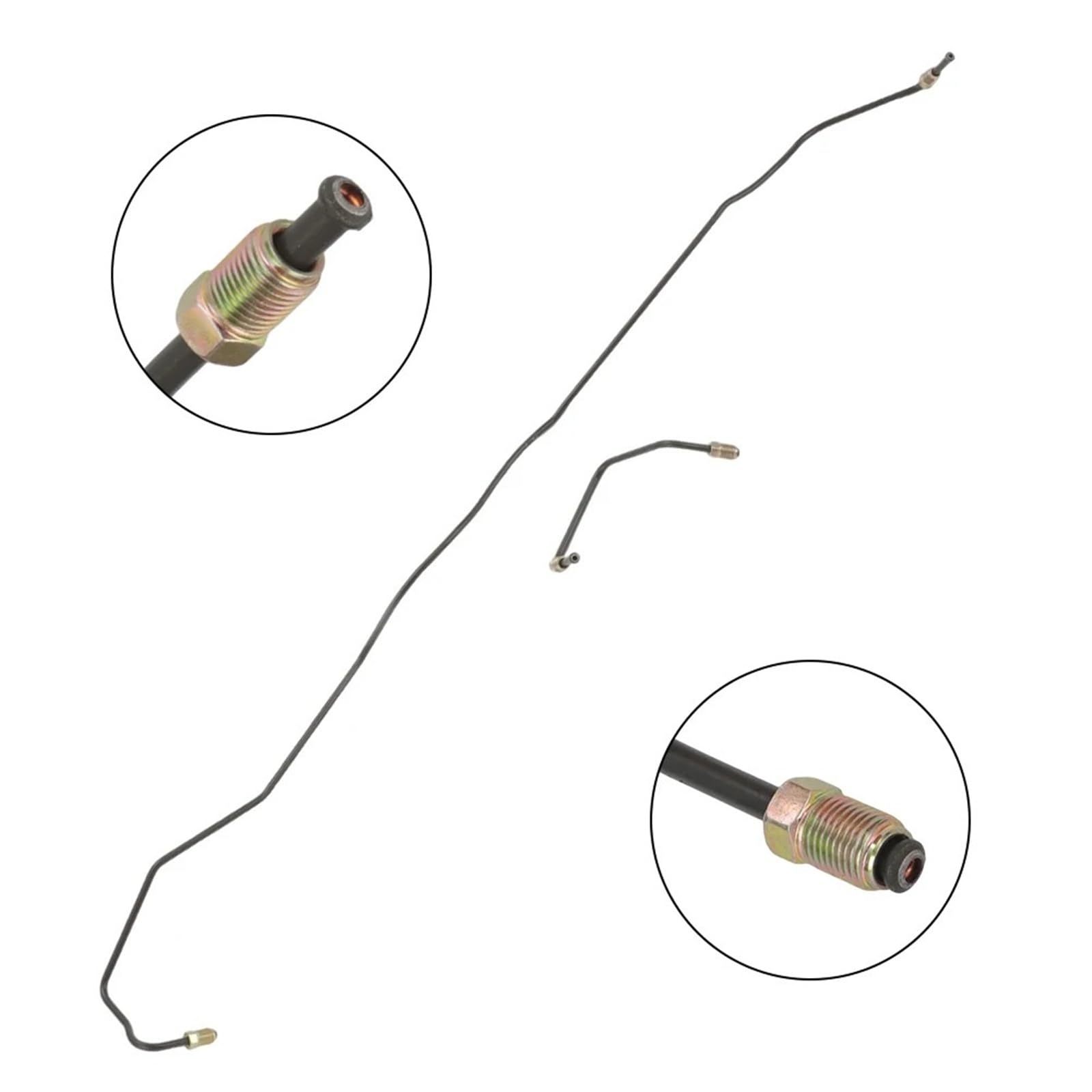 Passend für BMW Serie 1 3 E81 E82 E87 E88 E90 E91 E9234326853525 34326853523 Links Rechts Hinten Set Bremsleitungen Bremsleitung für Kraftfahrzeuge