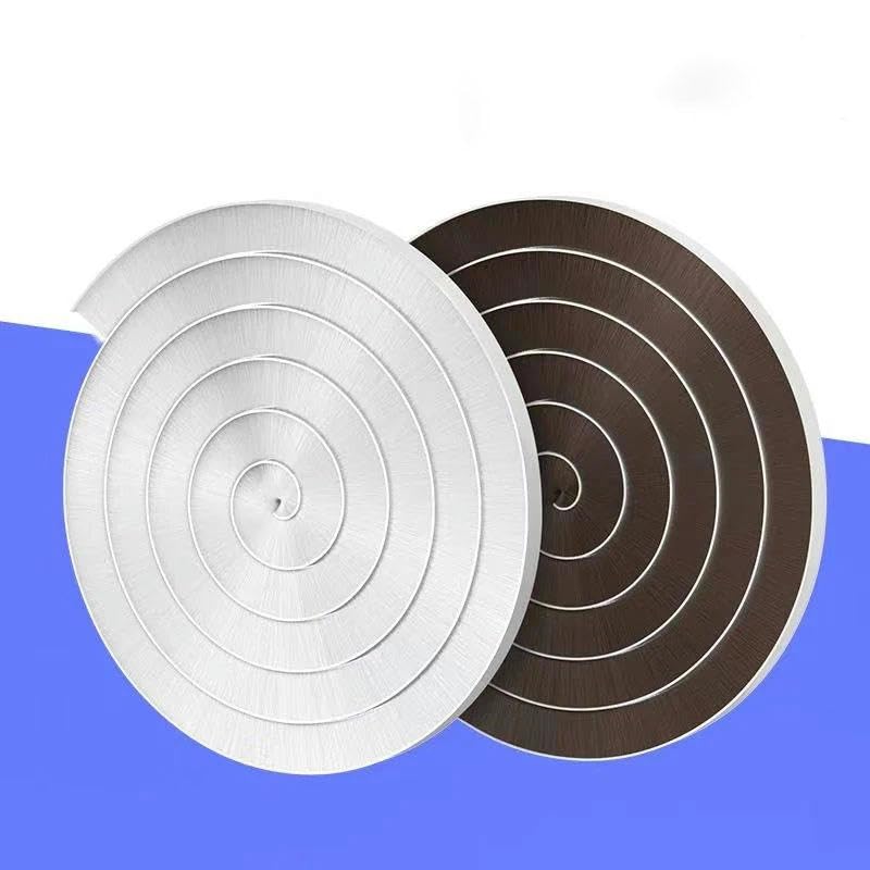 Joint d'étanchéité auto-adhésif en poils de laine pour porte et fenêtre 7/9 x 5 mm 9 mm 12 mm 15 mm 23 mm Gris Blanc Brun-gris