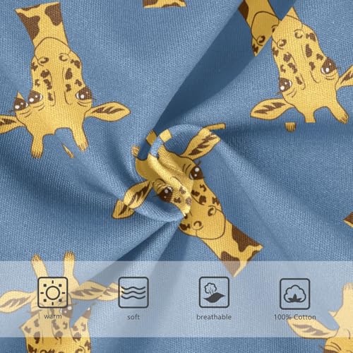 Boys' Underwear Cotton Little Boys Cute Giraffes Briefs Soft Toddler Underwear 2T-8Y3
