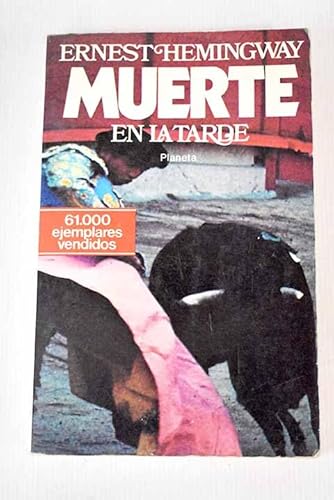 Muerte en la tarde (Popular) [Spanish] 8432021628 Book Cover