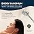 HammerHead Showers® ALL METAL Handheld Shower Head with Hose and Brass Holder - CHROME - 2.5 GPM High Pressure Shower Heads with Adjustable Shower Wand Bracket - 6ft Flexible Extension