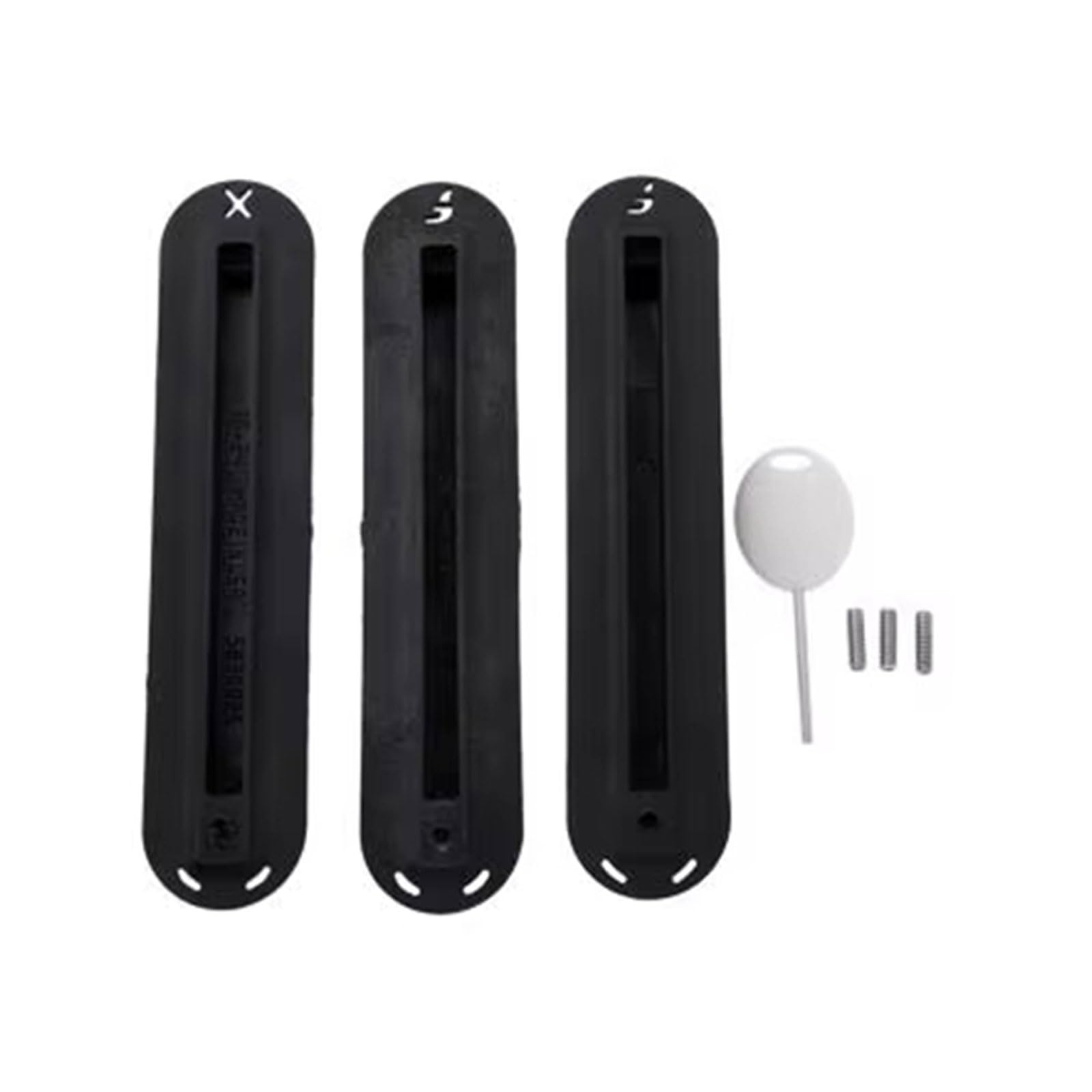 mioosho 3Pcs Surfing Fin Box Set for Enhanced Flexibility and Control, Center Tail Surfing Fin Plug Box Surfboard Accessory