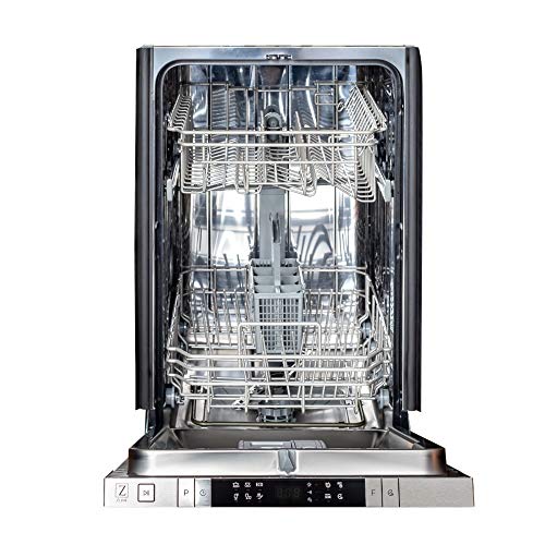 ZLINE 18 in. Top Control Dishwasher in Custom Panel Ready with Stainless Steel Tub