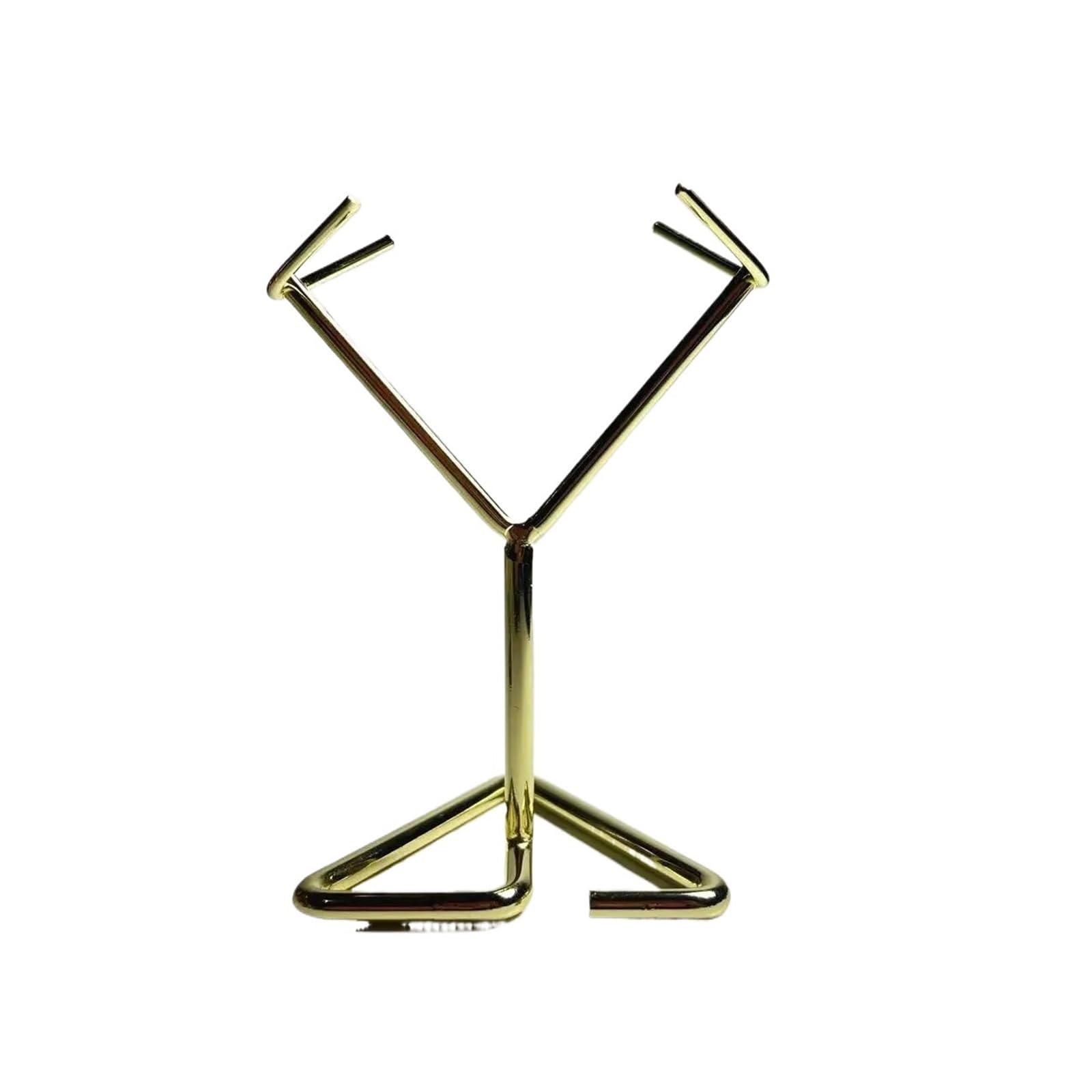 IRGVJIFR Rock Display Stand 2pcs Multipurpose Rock Metal Stand