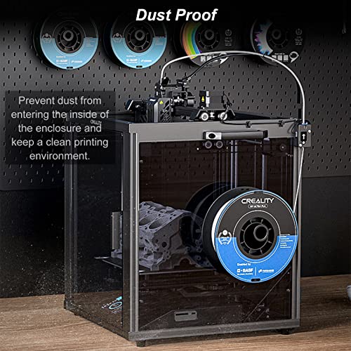 Creality Ender 5 S1 Kit de Caixa de Acrílico Caixa Capa Protetora Tenda À Prova de Poeira Temperatur