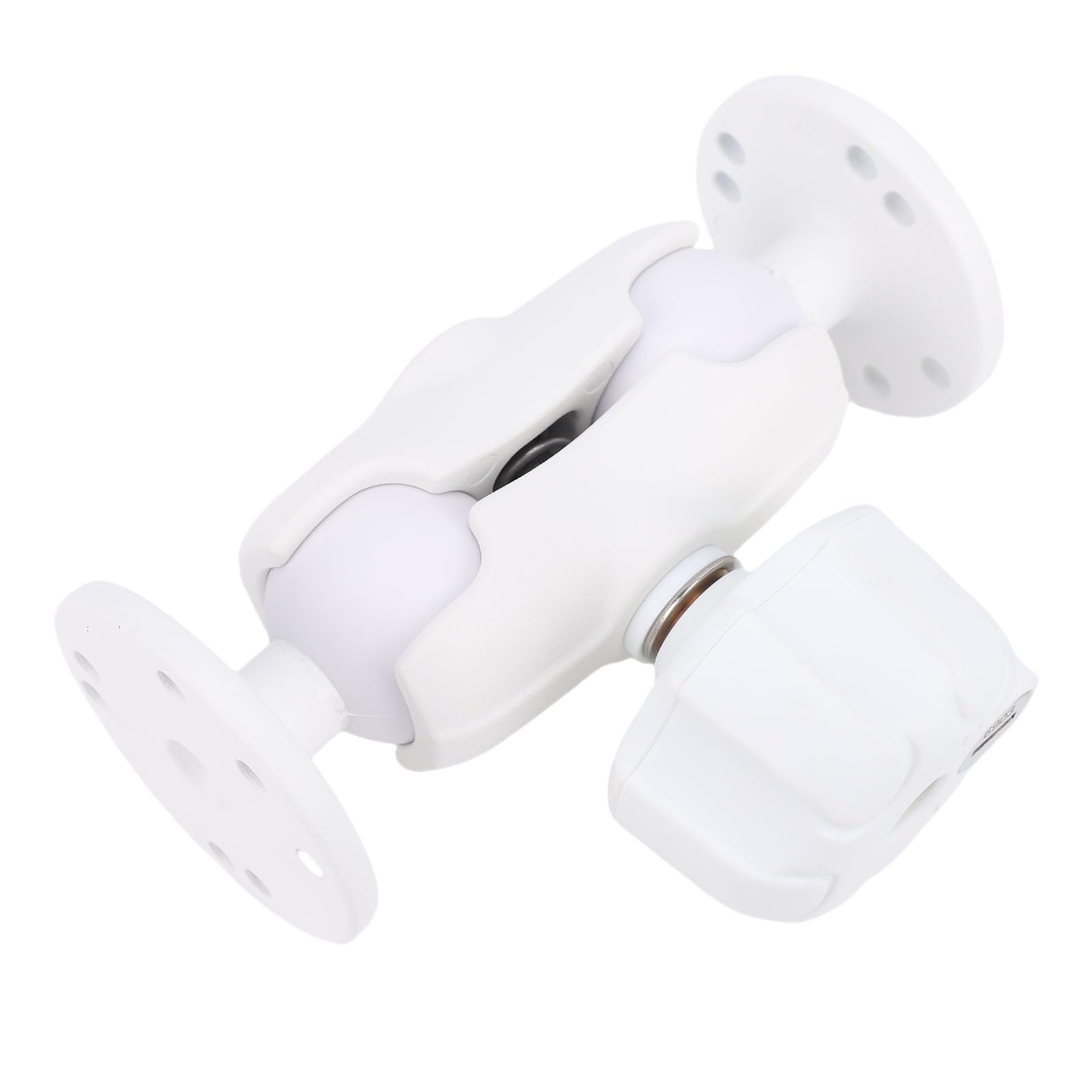 Luocute Uchwyt do Montażu GPS na Motocyklu, Podwójny Uchwyt Kulowy 180° w Pionie 360° w Poziomie, Regulowany 1,5-calowy, Podwójny Uchwyt Kulowy z Zabezpieczeniem Przed kradzieżą, z 2