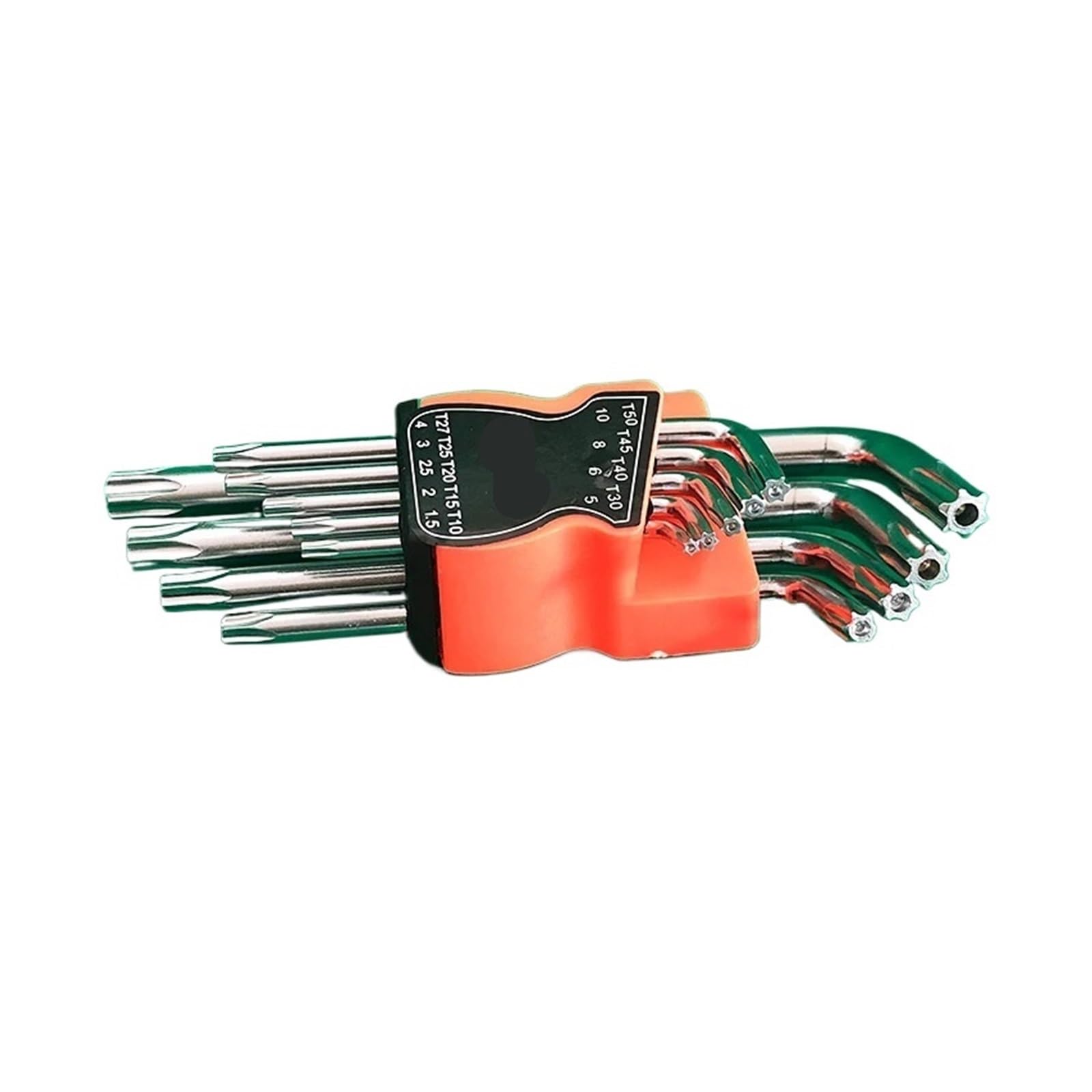 Generico Chiave esagonale tipo L Lunghezza standard 1 chiave dinamometrica a bussola 9 pezzi/set Set di chiavi esagonali T10-T50