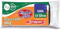 Embalixo Saco Lixo Wecycle Reforçado Preto 100Litros