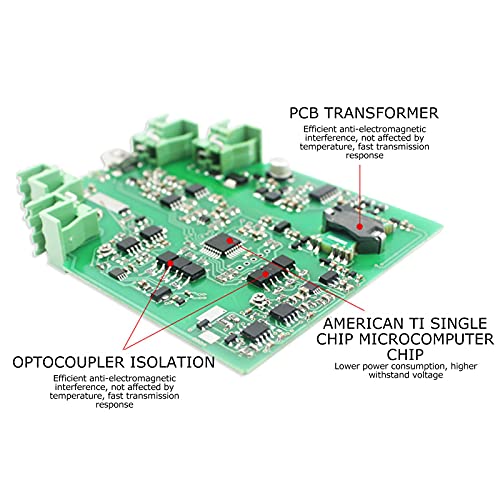 Isolator, 0-10V To 0-10V Current Conditioner, Analog Isolator Transmitter Splitter, DIN Rail Mount, PLC Detect Conditioner for 2 or 3 Wire Transmitters by Shanrya - Image 4