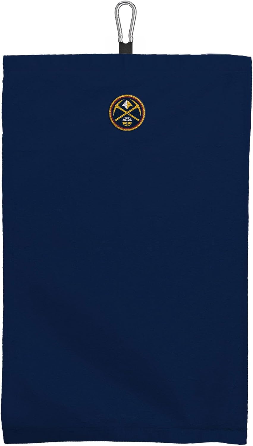 NORTHWEST Denver Nuggets NBA Team Logo Micro Fiber Tri-Fold Golf Towel 16 x 24 Inches