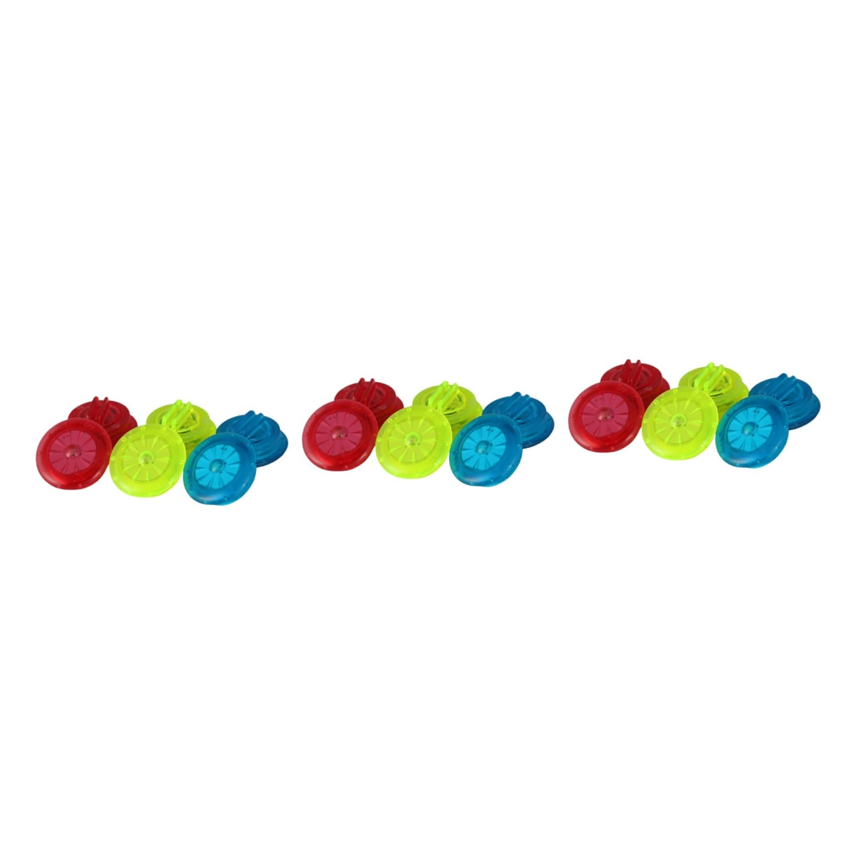 BESPORTBLE Lot De 3 Mini-Feux De Vélo À LED avec Fil Lumineux Voyants De Cyclisme Mode Flash Ip67 pour La Sécurité De La Conduite De Nuit 6 Pièces X 3