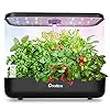 Goottan 12 Pods Hydroponics Growing System,Indoor Herb Garden Kit with 36W LED Grow Light,Automatic Timing Germination…