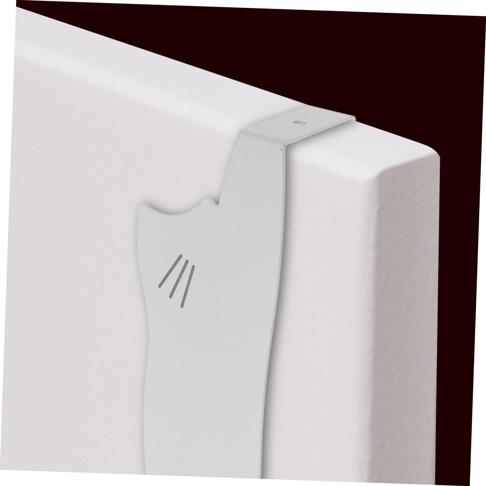 NULYLU Hook Storage Rack Behind Door Over The Cabinet Door Hooks Over Door Hooks Hanger Over Door Coat Rack Heavy-Duty Over Door Hanger Cubicle Hook Over Door Hangers Hooks Towel Hanger