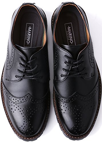 Image of Marino Oxford Dress Shoes for Men - Formal Leather Mens Shoes