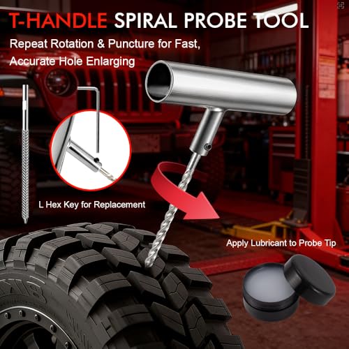 SBGGRL Professional Tire Plug Kit