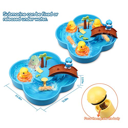 Lydaz Water Toys for Kids - Fun Bath Toys for Toddlers Boys & Girls - Imaginative Magnetic Fishing Games - Water Table Toys Gifts for 3 4 5 6 Years Old - Thumbnail 4
