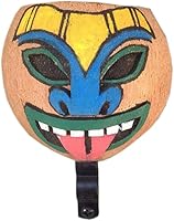 Vista 10 de Soporte para taza de bicicleta de coco, soporte para bebida para botella de agua, lata, café y teléfono celular, carcasa de coco natural tallada a