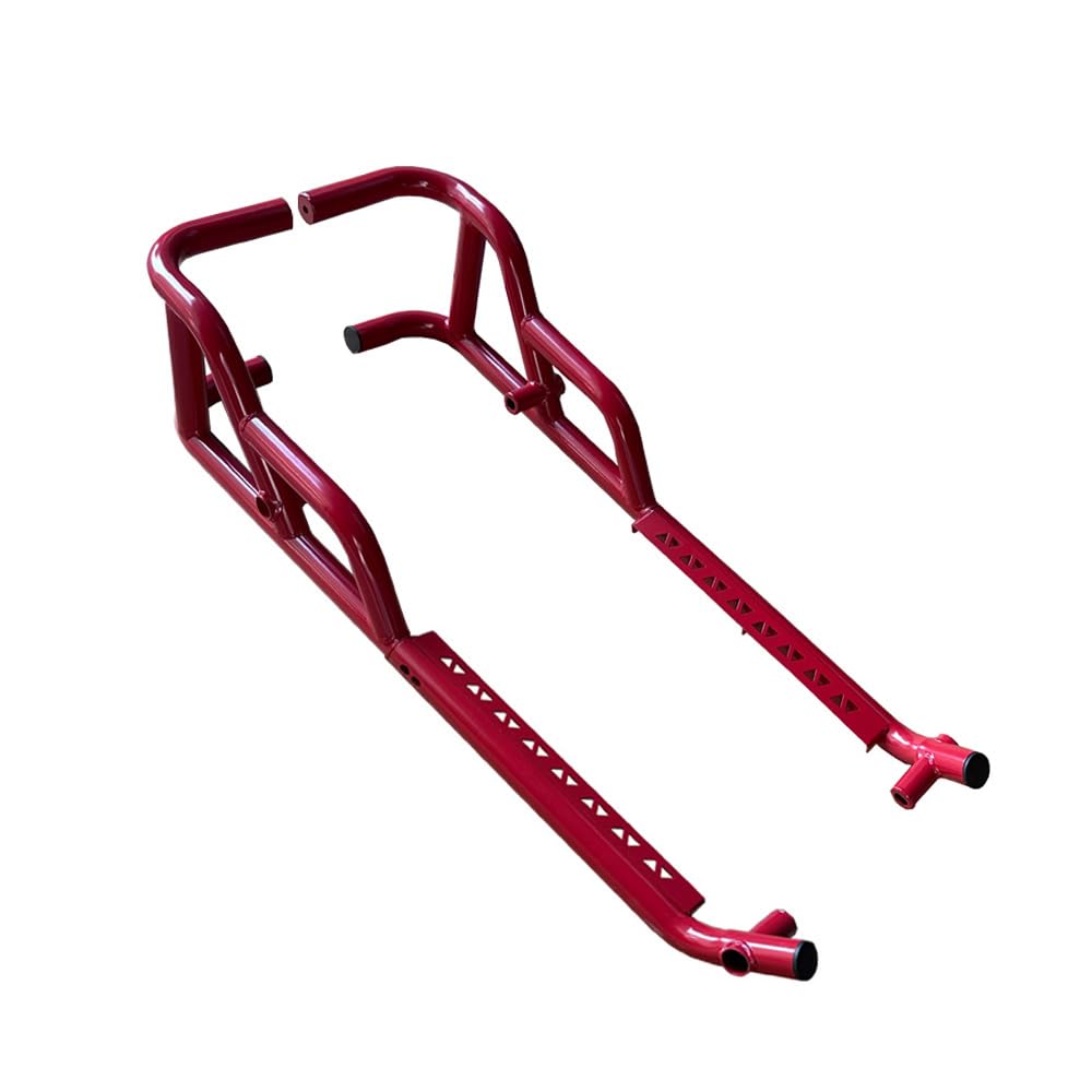 Photo 1 of ***FACTORY SEALED*** WRLWYRock Sliders Nerf Bars for 2018-2023 Polaris Ranger XP 1000/1000 EPS/1000 Premium – Replace OEM #2882530 with Side Steps for Enhanced Protection and Accessibility (red)