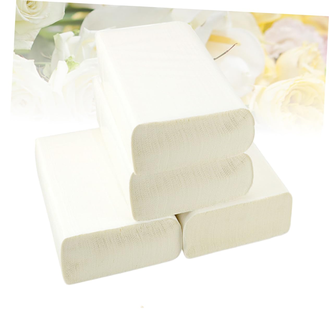SHERCHPRY Asciugatutto da Cucina Spesso 4 Pezzi Carta Assorbente Olio in Polpa di Legno Resistente e Delicata per Mani per Hotel e Ufficio
