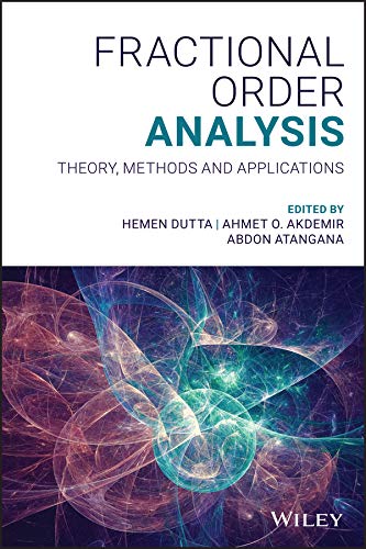 Ebook – Fractional Order Analysis: Theory, Methods and Applications 1 ...