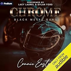 Chrome: Black Metal Gang Audiolibro Por Connie Easton arte de portada