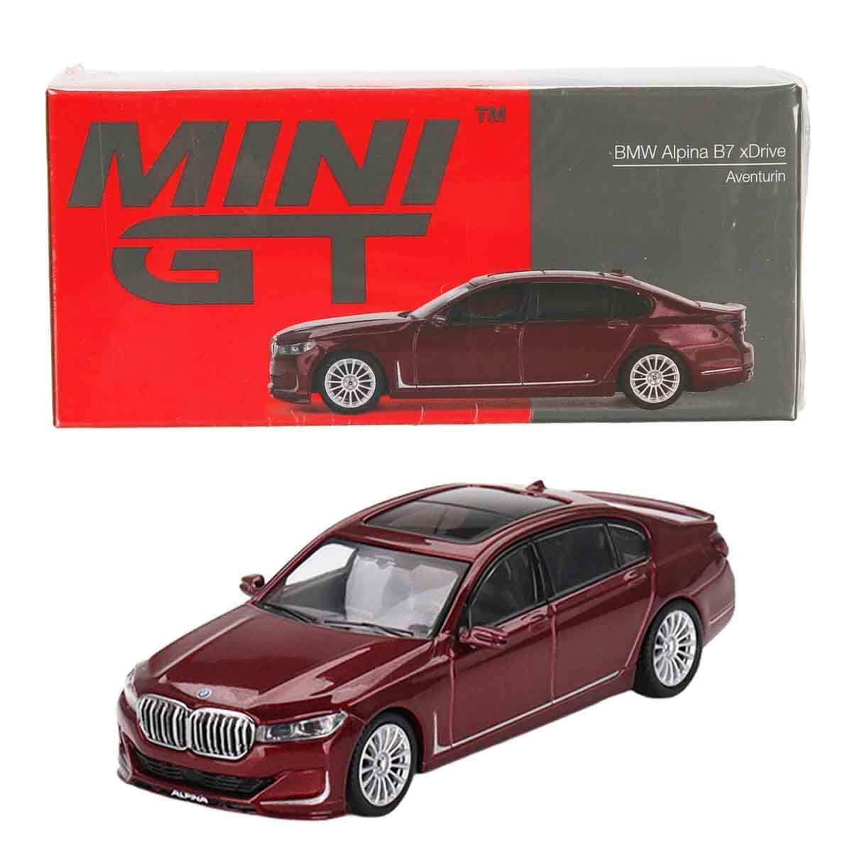 MINI GT 1/64 BMW Alpina B7 xDrive Aventurine Left Handle, Finished Product