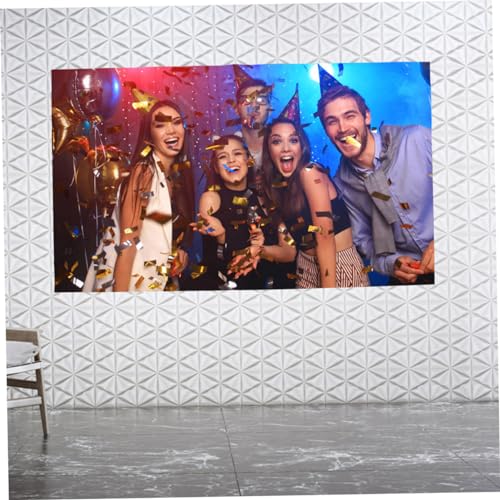 Écran projection 4K portable 100 pouces toile home cinéma extérieur
