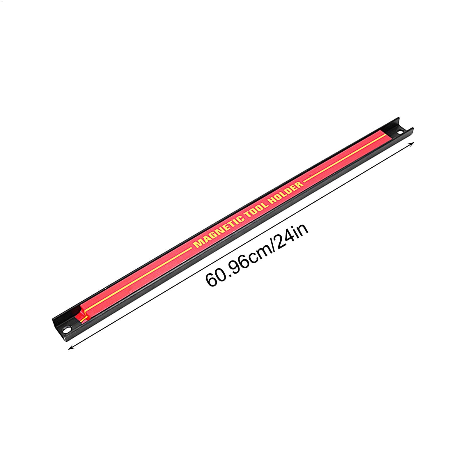 Organizador de herramientas de garaje – Banda de herramientas magnética | soporte de pared para organizador de herramientas | Barra de almacenamiento de herramientas magnética compacta, organizador d