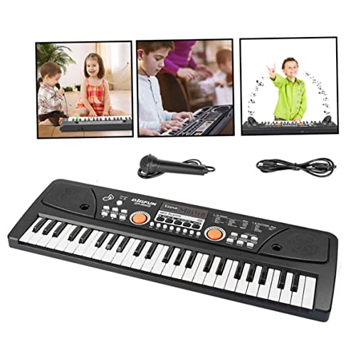 Kids Piano Clavier Électrique 49 Touches avec Microphone Toys Instrument De Musique Gift for Children - Les Beatles, Paul McCartney, John Lennon, RIngo Starr, George Harrison Kids Piano Clavier Électrique 49 Touches avec Microphone Toys Instrument De Musique Gift for Children – Image 5