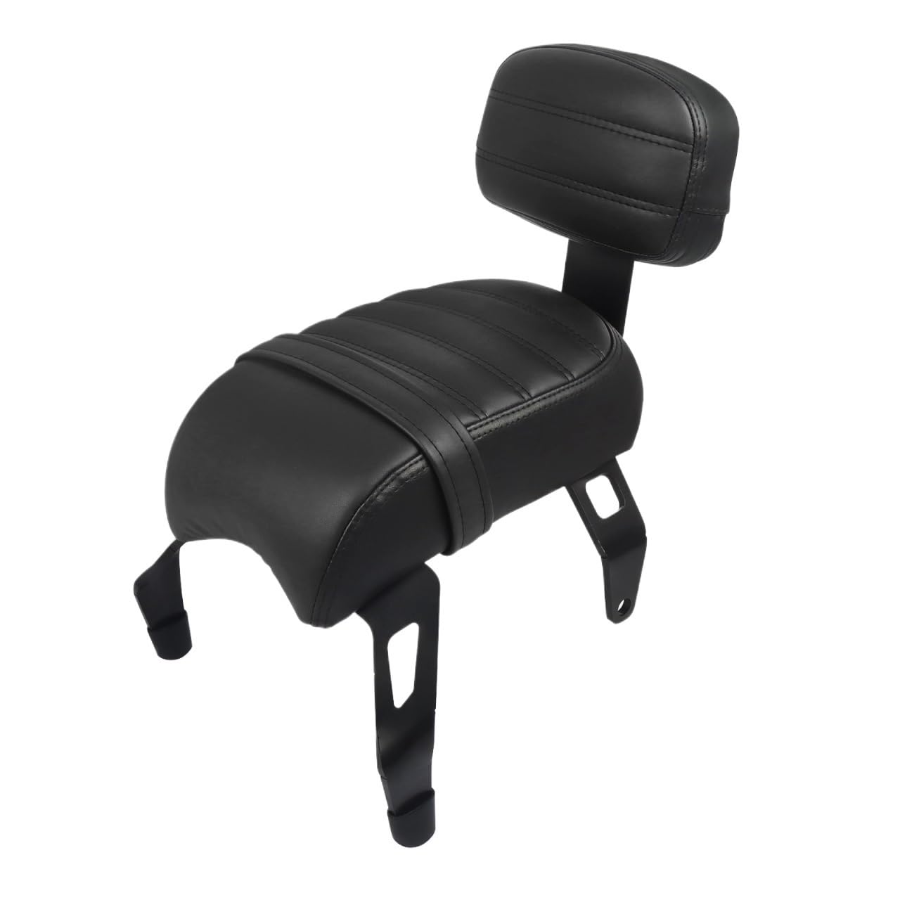 Motorcycle Backrest Pad Kits Motorcycle Passenger for Seat Backrest with Cushion Pad for Scout/Scout for Bobber Sixty/Twenty/ABS 2018-2023