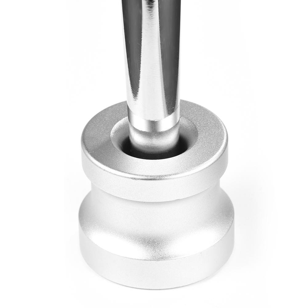 2- Silver Metal Stand, Portable Base Holder for Displaying Cakes, Cupcakes, Desserts or Decorations