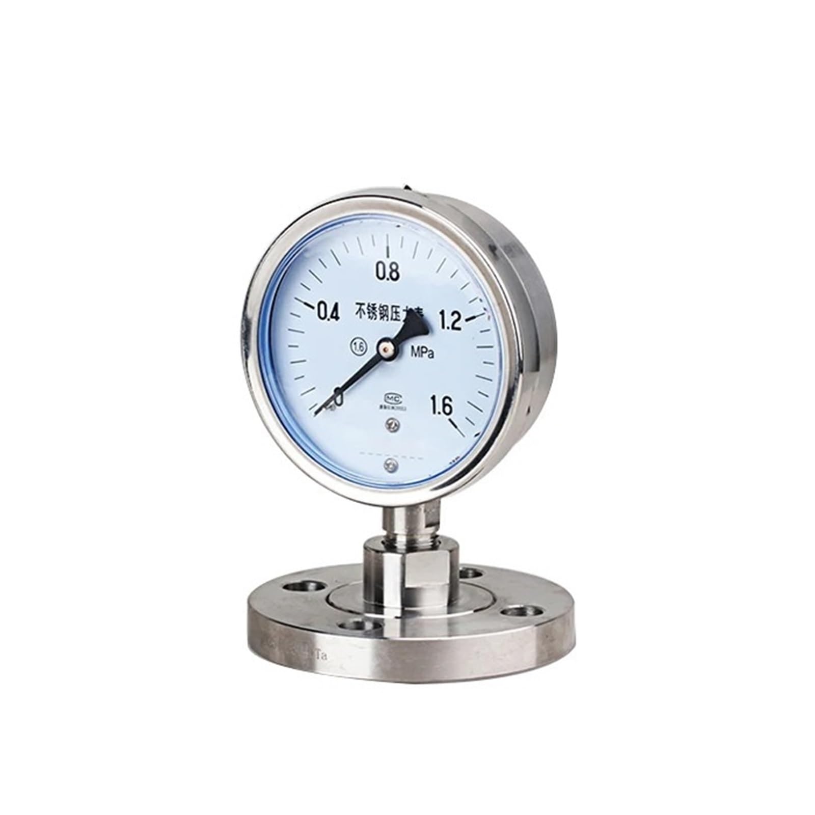 El manómetro de diafragma sellado con 0~40Mpa | Pressure Range 60mm Diameter
