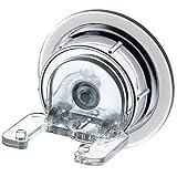 RIDDER Eco Nassrasierer Halter mit Saugnapf, ABS (Acrylnitril-Butadien-Styrol), Silber, ca. 55x55x52 mm
