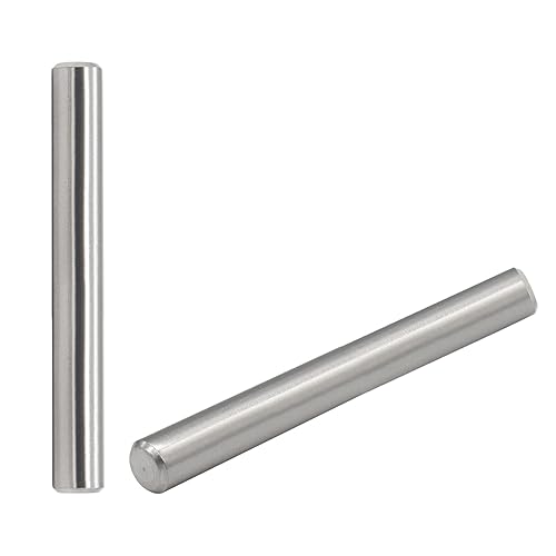 Miniatura 4 de FOCMKEAS 50 clavijas de 0.157 in de diámetro x 0.984 in de longitud 304 de acero inoxidable 304 clavijas de soporte de barra de metal elementos