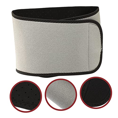 Faja lumbar de soporte para cintura gris transpirable miniatura 5