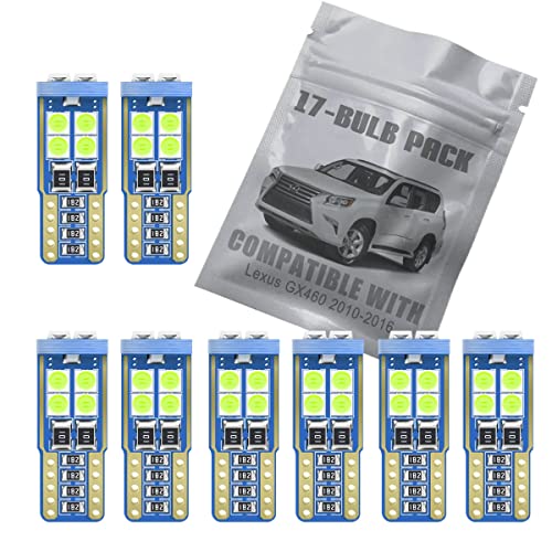 Kit de luces interiores LED azul hielo para Lexus GX460 miniatura 1