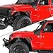 Hooke Road JT JL Front Inner Fender Liners Aluminum for 2018-2025 Jeep Wrangler JL 2 or 4 Doors & Gladiator JT (Exclude Rubicon 3.6L Engine Edition), 2 PCS Wheel Well Liner