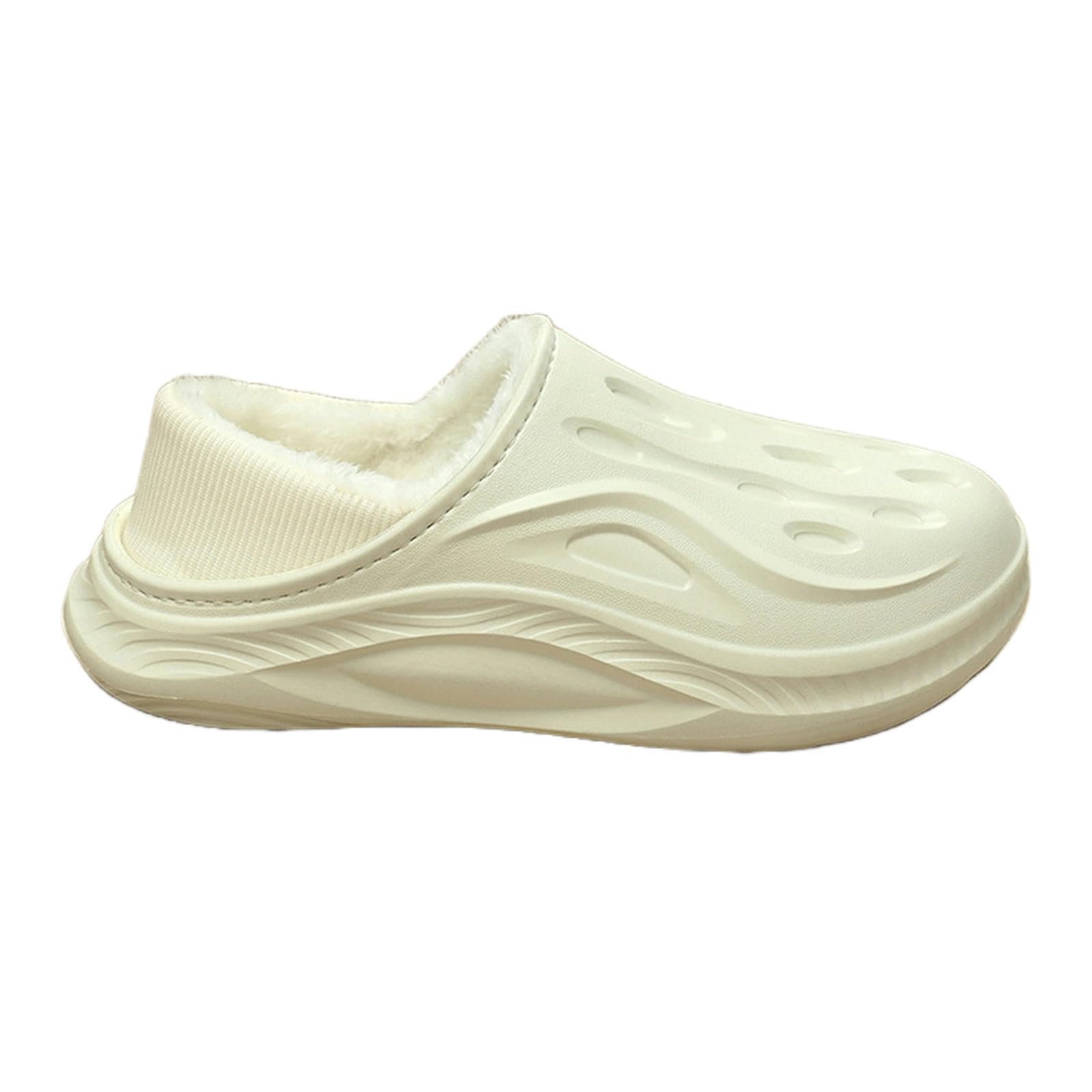 Pantofole Donna Da Uomo In Cotone Per Abbigliamento Autunnale E Invernale Eva Impermeabile Antiscivolo Interni Domestici