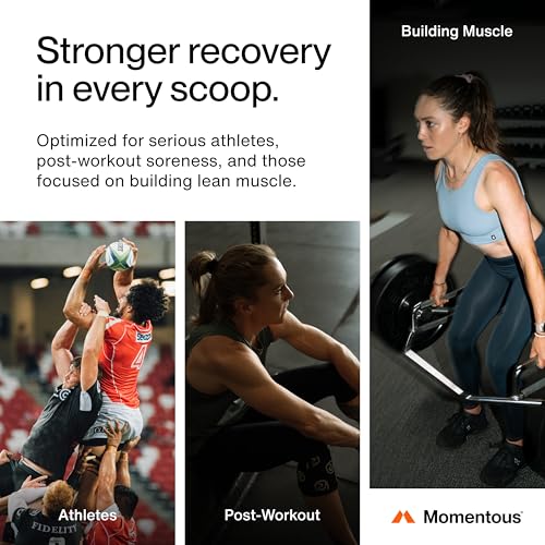 Best Protein Powders for Weight Loss and Muscle Gain For Over 50: 10 Products We Actually Tested 2 Momentous Recovery Grass-Fed Whey Protein Powder - 20 g Post-Workout Whey Isolate Protein - NSF Certified for Sport - Gluten-Free - 15 Servings - Chocolate - Package May Vary