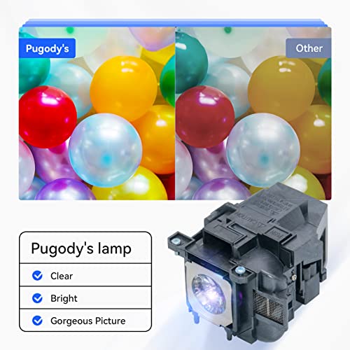 Image of A+ ELPLP78 Replacement Projector Lamp Bulb for Epson Powerlite Home Cinema 600 725HD 730HD 2000 2030 97 98 99W 1222 EB-945 955W 965 S17 S18 W18 W22 X18 X20 X24 X25 EH-TW490 HC2030 HC725 20 Pack