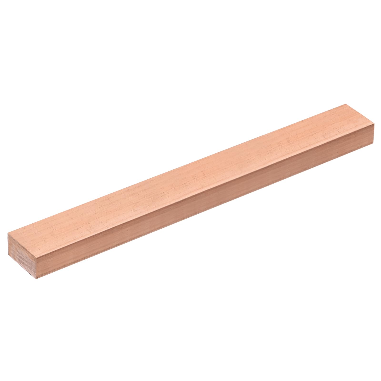 uxcell 銅フラットバー 12x25x250mm 1本 T2銅製 電気用バスバー 銅板 ブスバー 導電材 DIY・工作用