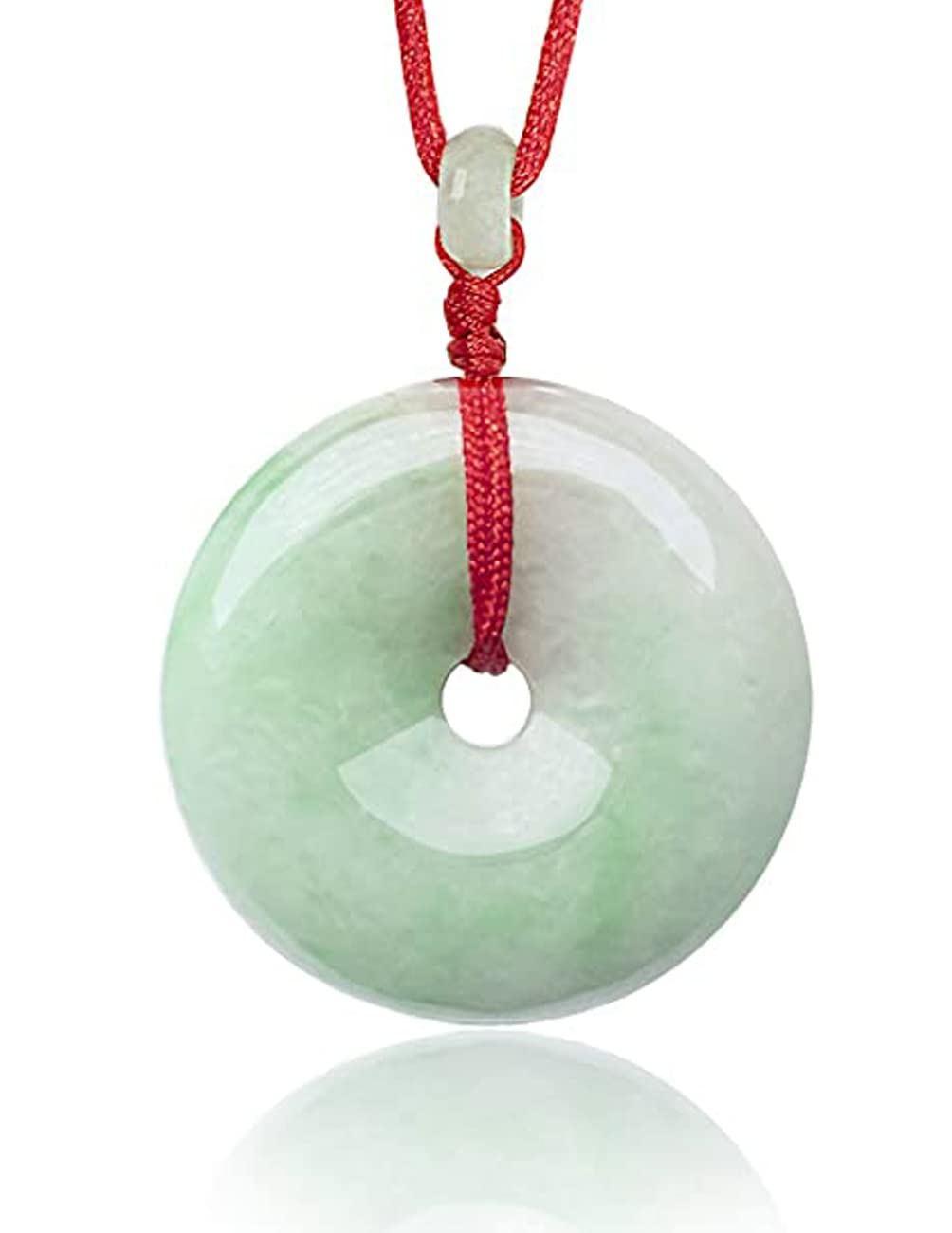 Dahlia Eternal Circle Jade Necklace