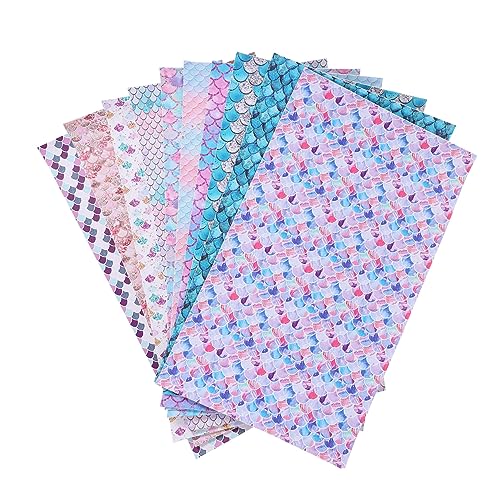 Simili cuir sans résidu de paillettes BELLIFFY tissu robuste pour créations DIY propres
