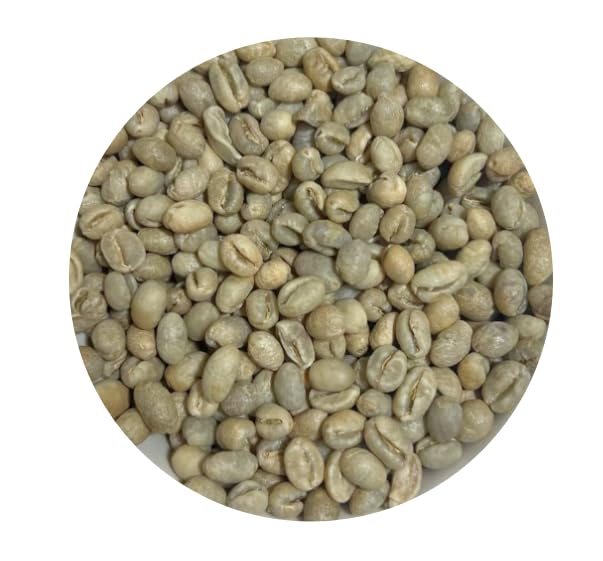 Roastika - Premium Green Coffee Bean - Tanzania Peaberry Kilimanjaro - 5lb - single Origin - Unroasted Coffee Bean