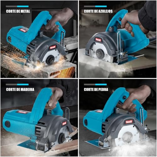HANABI Serra Mármore Profissional 13000rpm Disco de Precisão De Corte 1800w 220v