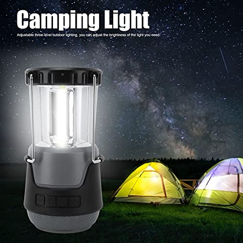 Tentlicht, multifunctionele LED-kampeerlamp Mobiele telefoon Draadloze oplaadfunctie Campinglamp voor buiten kamperen⊠- Image 3