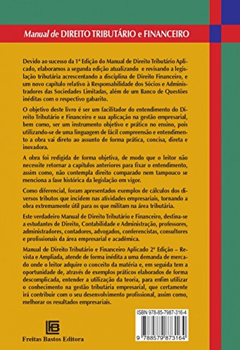 Manual de Direito Tributário e Financeiro Aplicado: Revista e Ampliada
