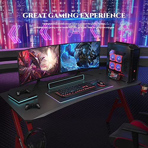 Foxemart 55 inch Gaming PC Desk - Image 6